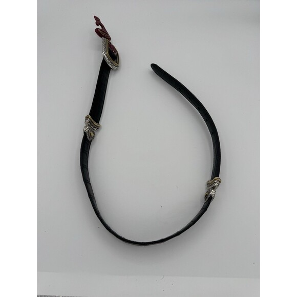 BRIGHTON BELT - REVERSIBLE! - BROWN & Black Sz 26 New - Picture 13 of 15